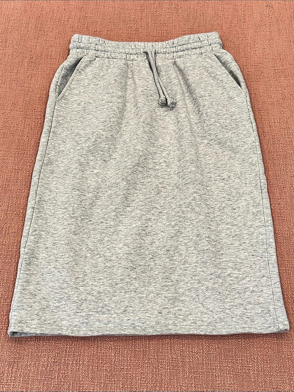 Tna sweatshirt skirt Gray Midi Skirt Size Small wm’s with front pockets
